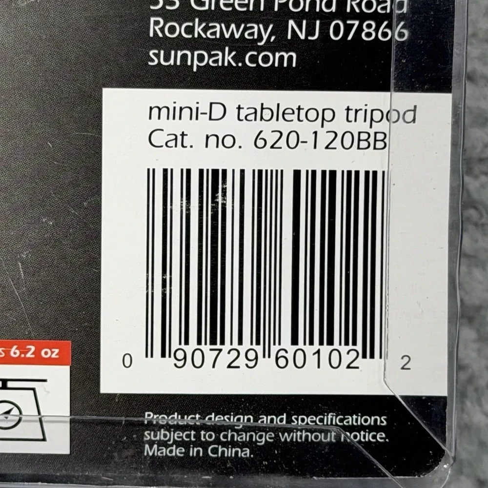 Sunpak 620-120BB PlatinumPlus Mini-D 6.8
